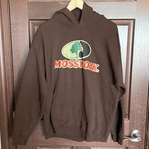 Mens Mossy Oak brown sweatshirt size large
